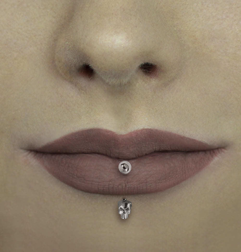 Piercing De Sobrancelha Bolinha Em Ouro 18k