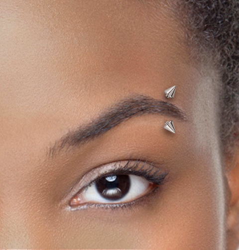 piercing de sobrancelha aranha – PSC BR