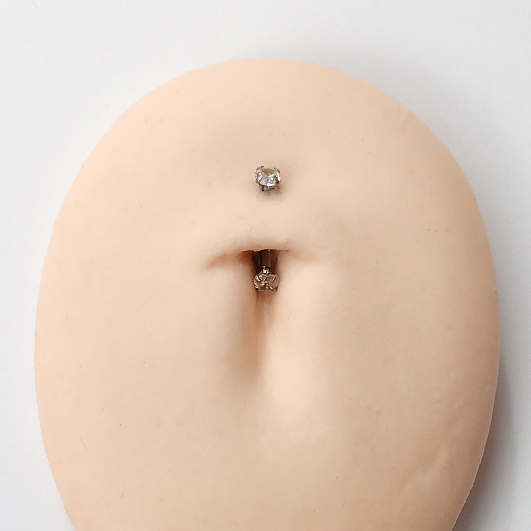 Piercing Sobrancelha Umbigo Labret Zircônia Aço Cirúrgico: o seu estilo  único