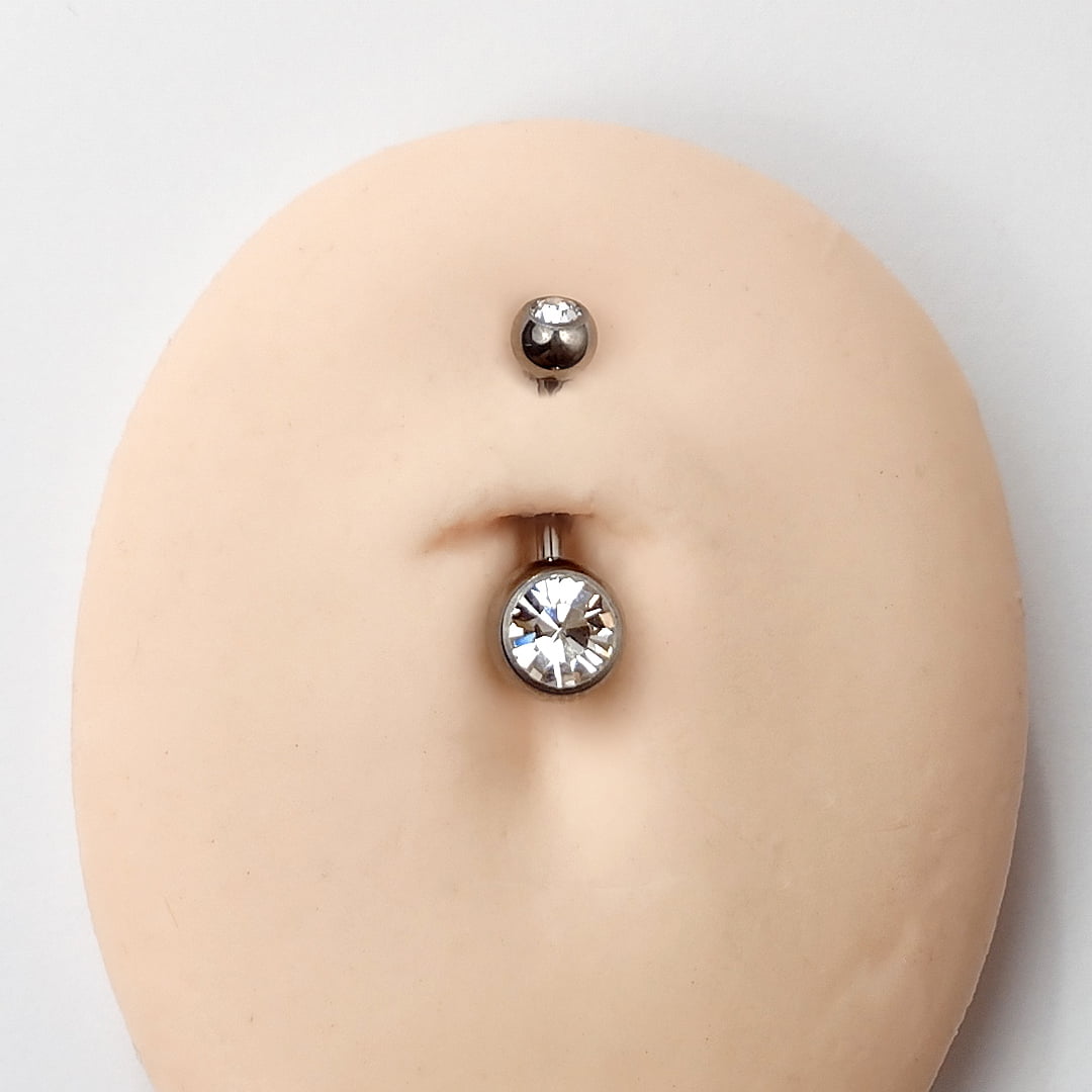Piercing Umbigo Zircônia Aço Cirúrgico: o seu estilo único