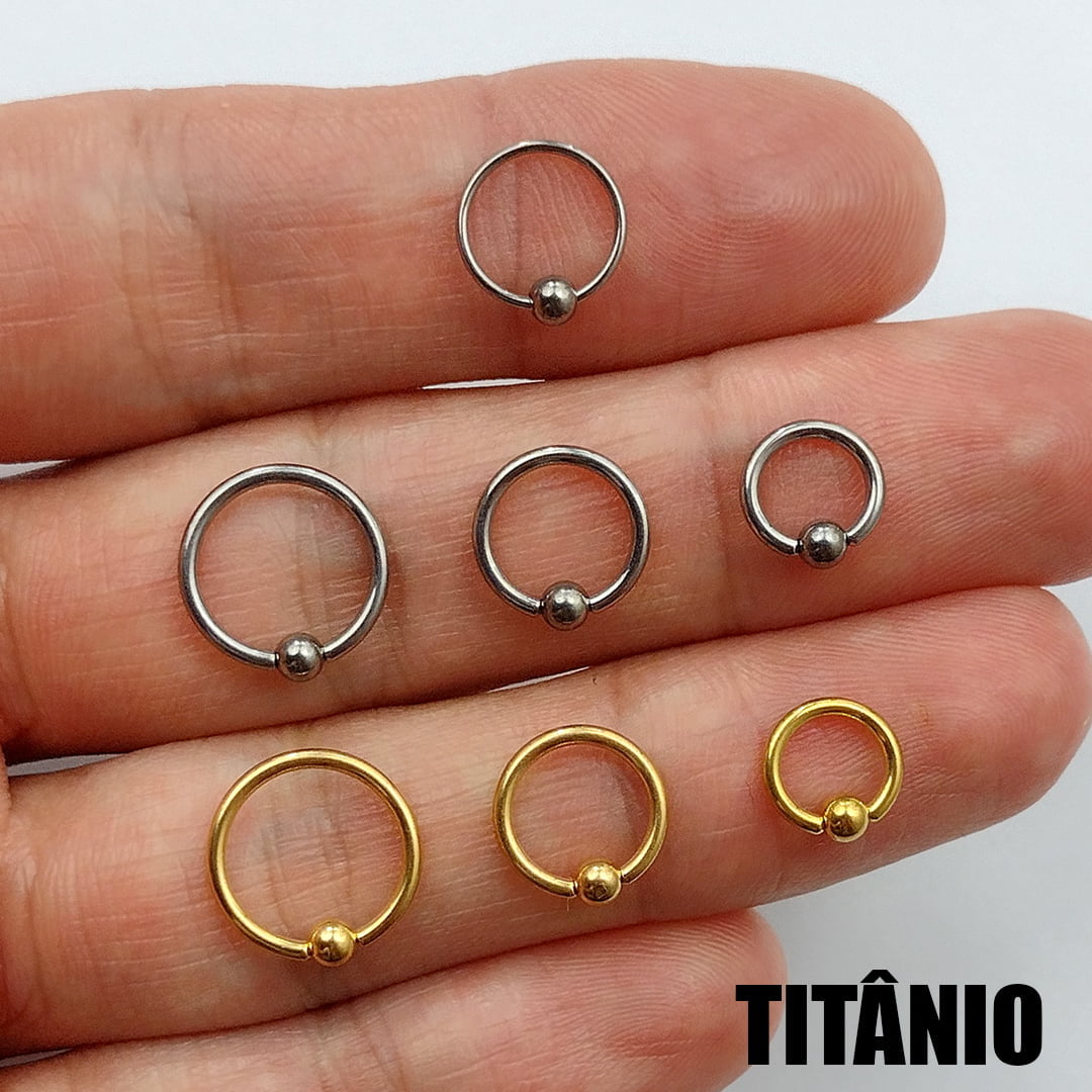 MAX - Sobrancelha piercing com jóia em TITÂNIO! 🤩